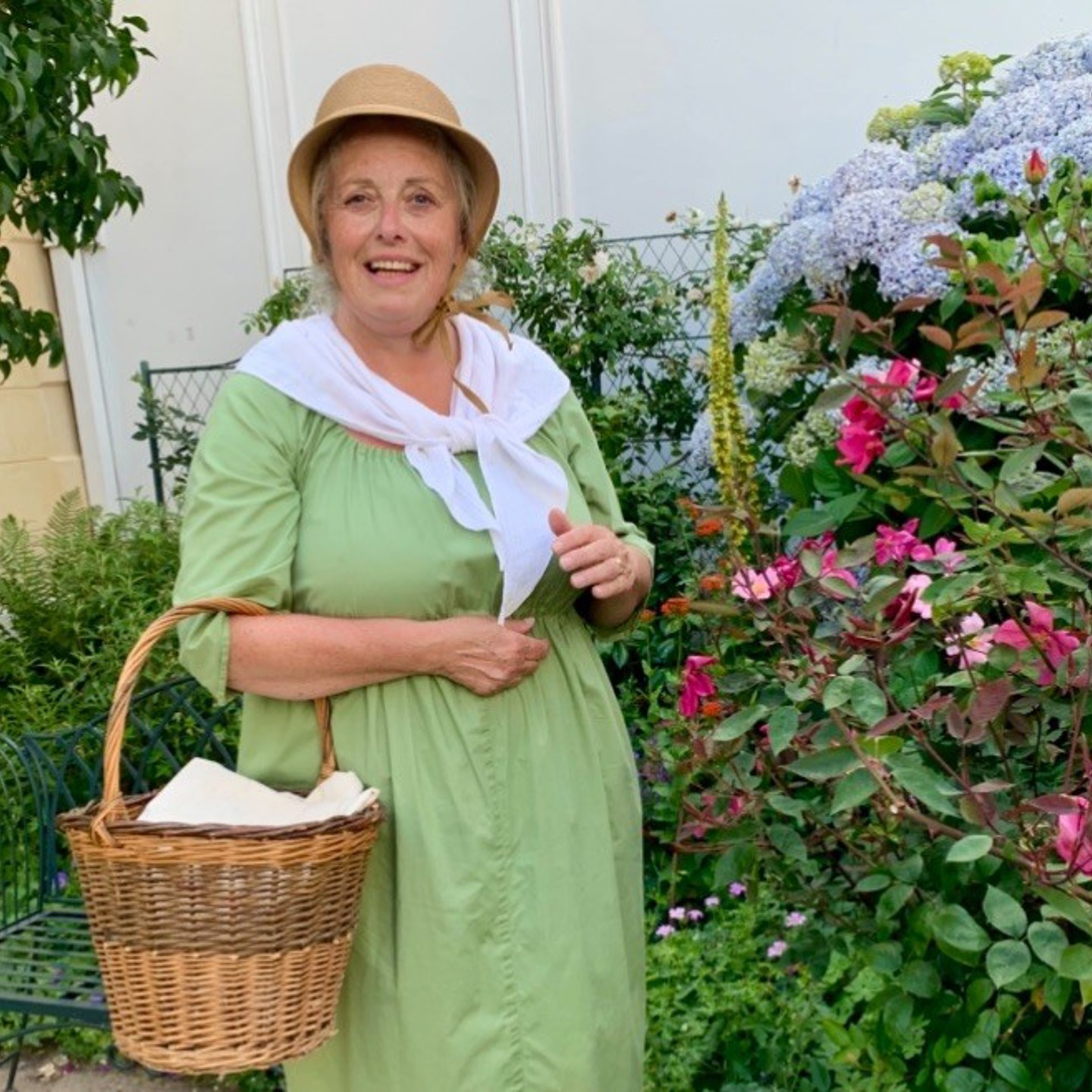 Sue In Garden