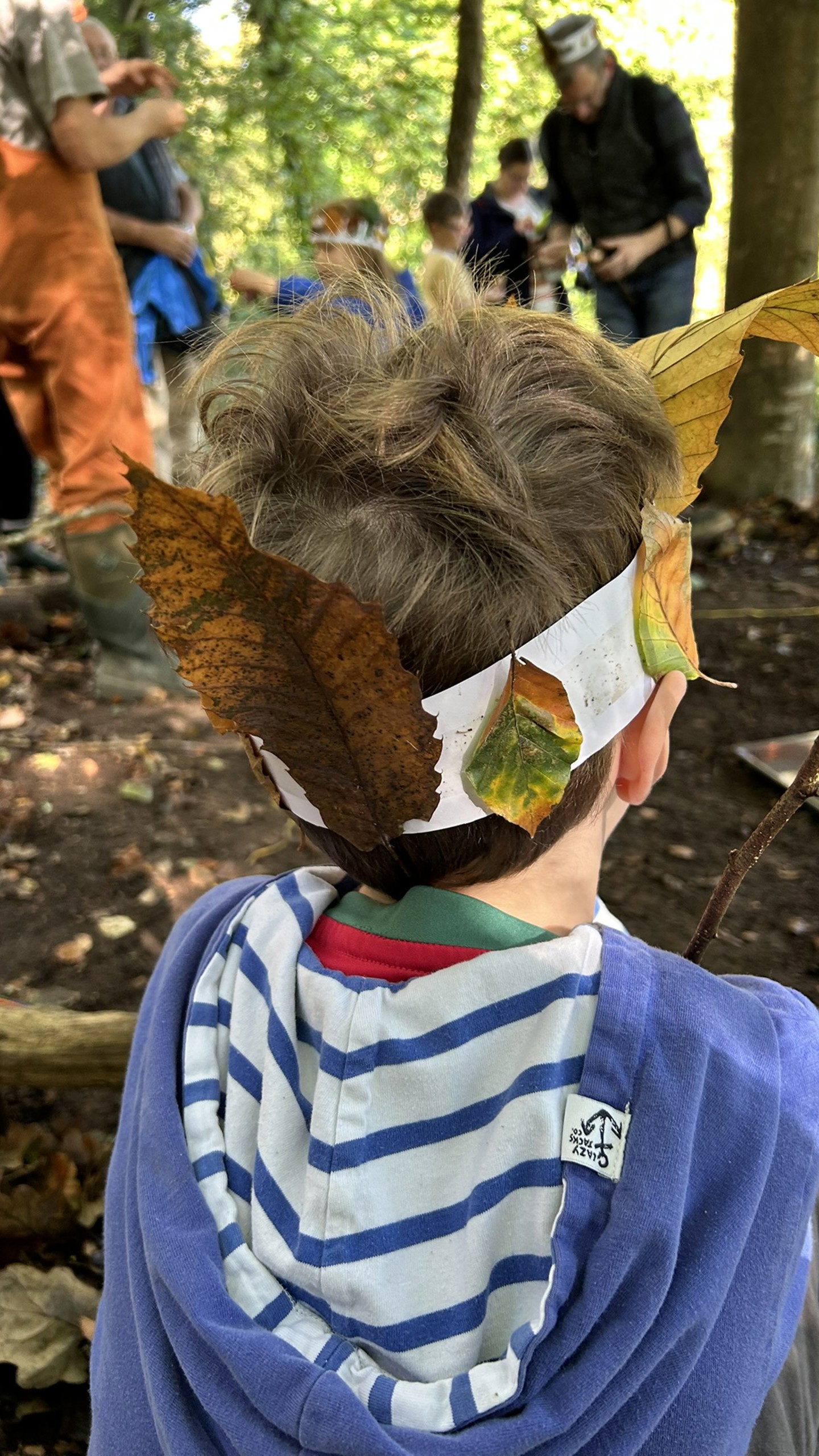Leaf crown - Woodland Wonders workshop